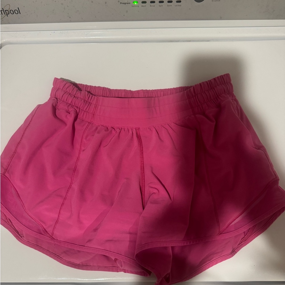 Lululemon Athletica Hot Pink Athletic Shorts